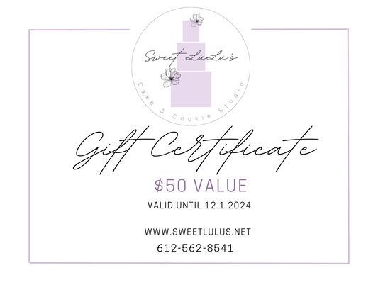 Gift Certificate