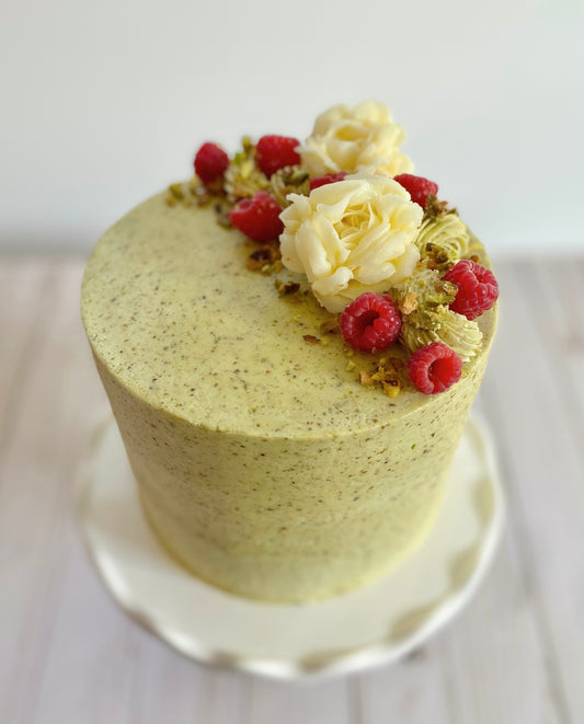 Honey Pistachio Cake