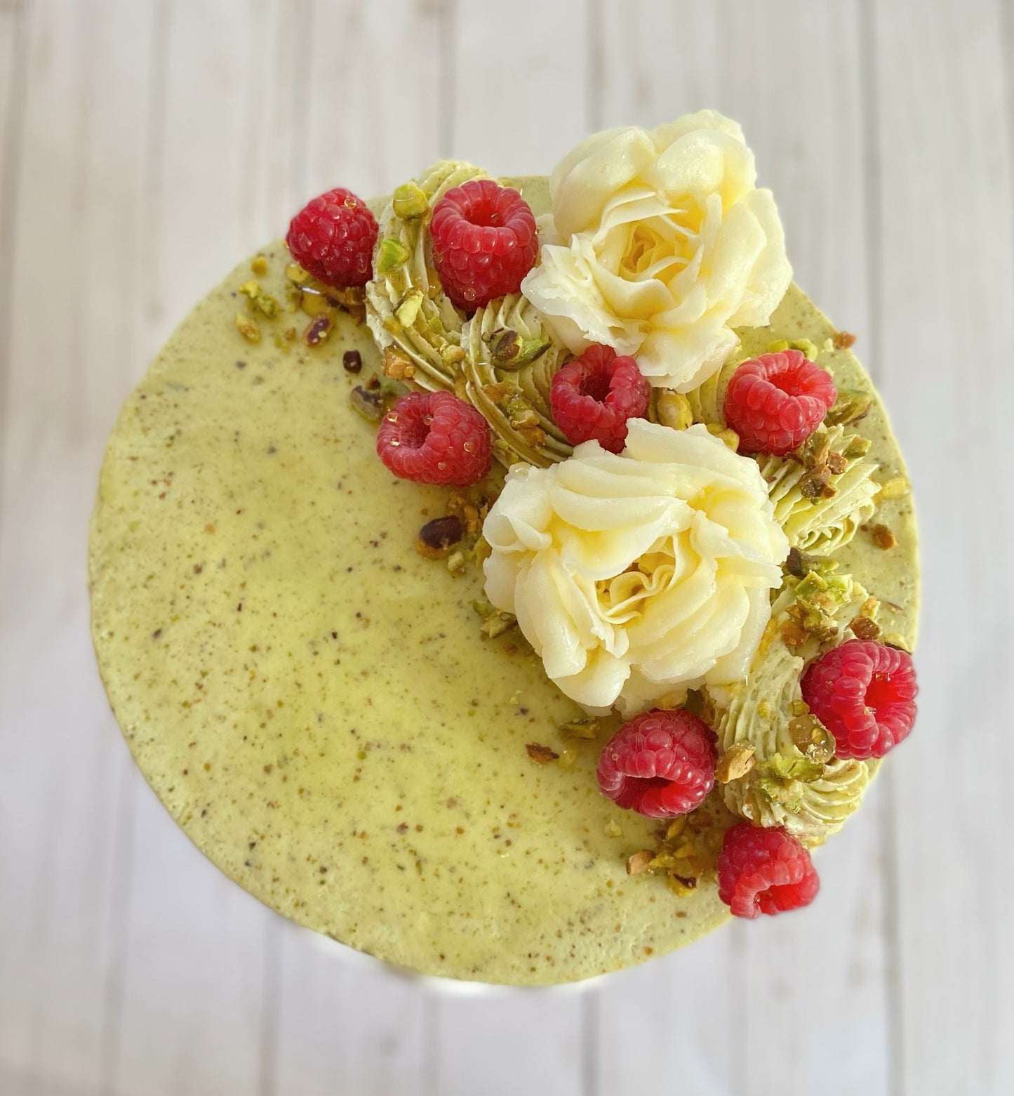 Honey Pistachio Cake