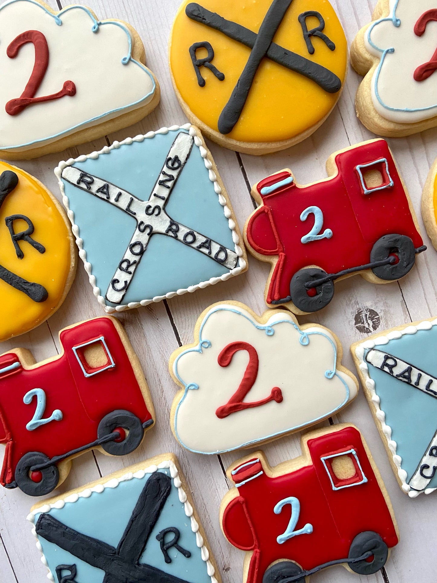 Choo Choo Train Cookies