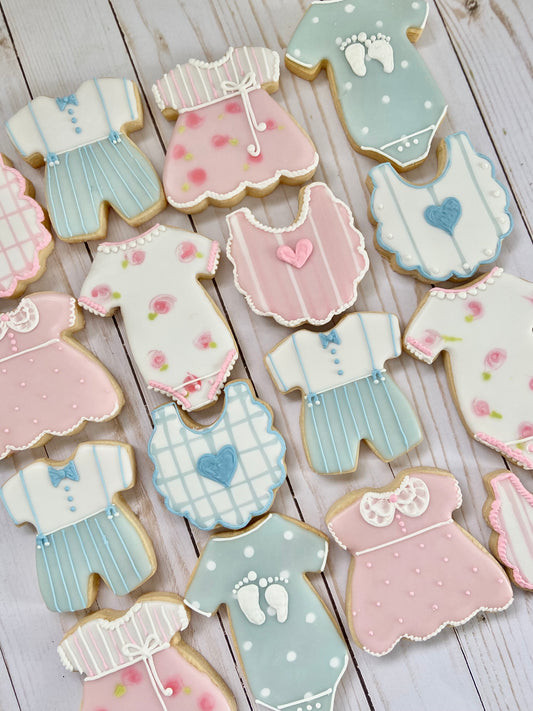 Baby Clothes Cookies-Boy & Girl
