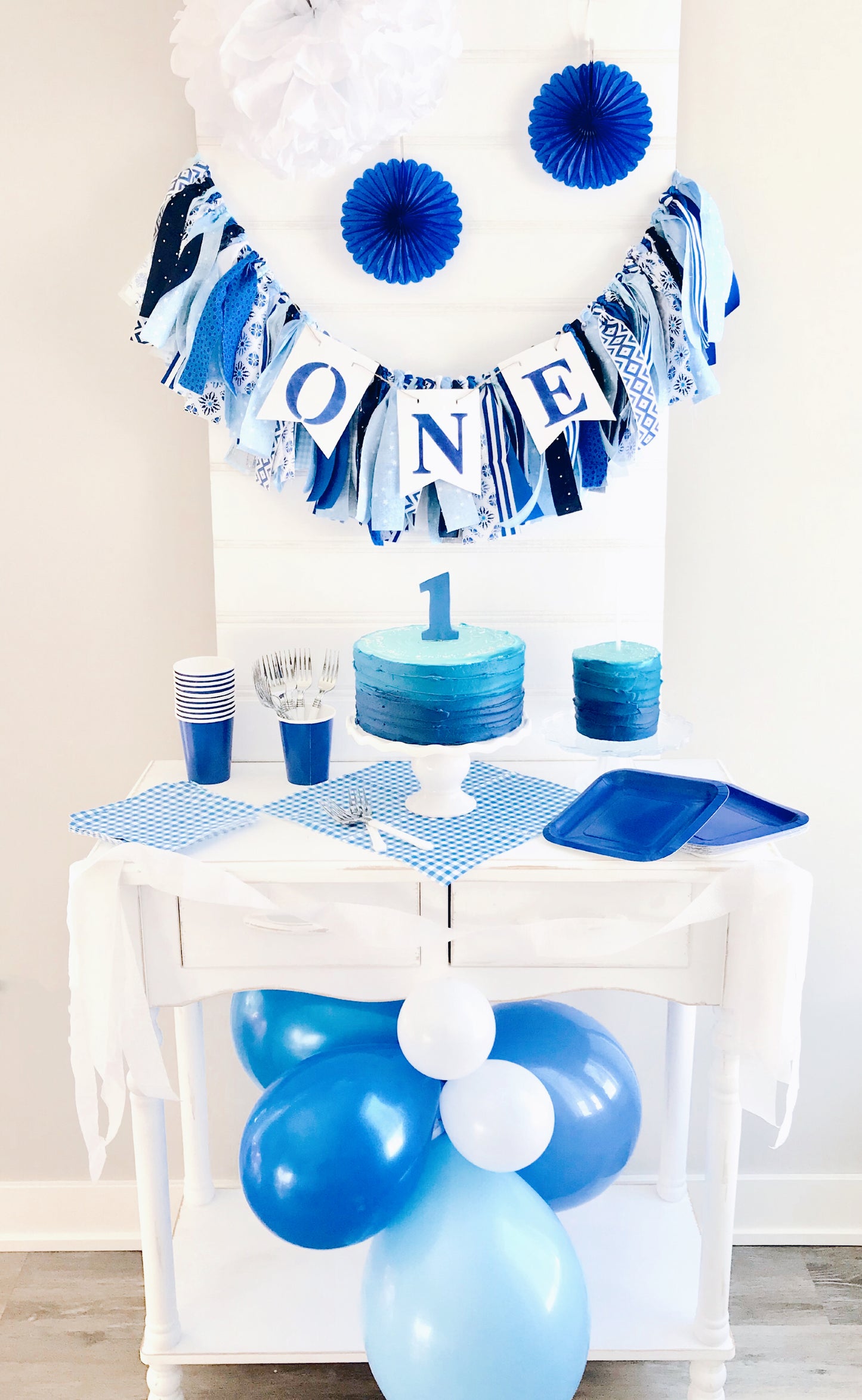 Little Boy Blue 1st Birthday Party Box
