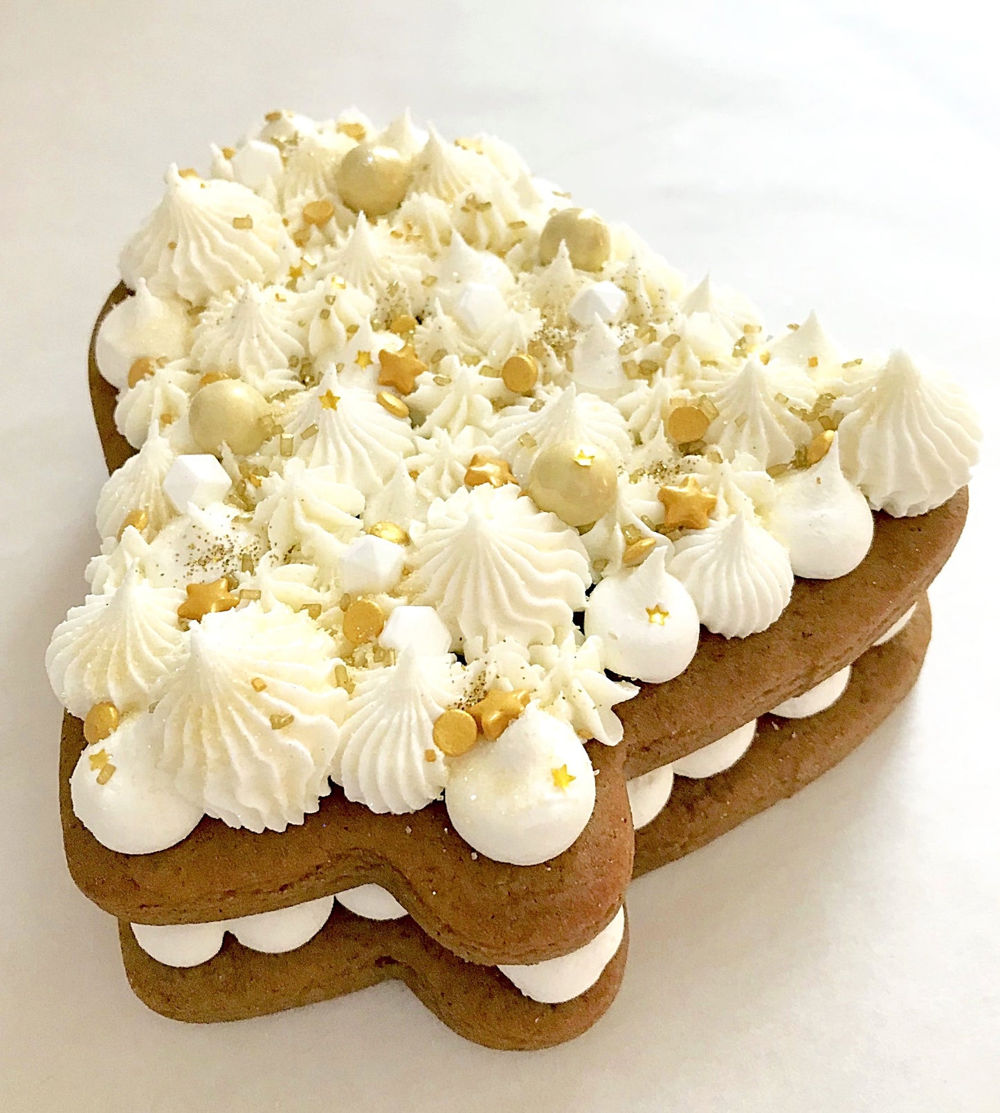 Gingerbread Bell Layered Cookie