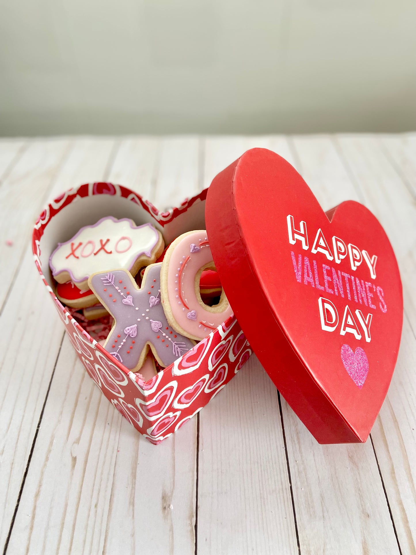 Valentine Cookie Box